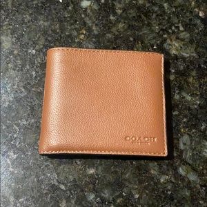 NWOT Coach Bi-Fold Wallet